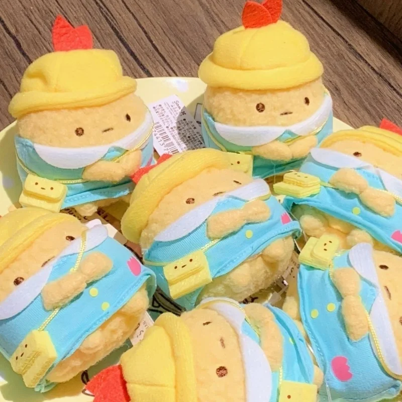 لطيف 6 سنتيمتر Sumikko Gurashi رياض الأطفال نمط Sumikko Gurashi أفخم تمثال kawaii لينة محشوة المقلية الروبيان أفخم دمية الملحقات