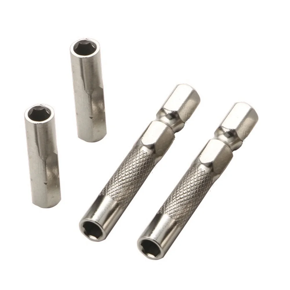 Electric Tool Adapter Bit Adapter 25mm Length Built-in Magnet Conversion Adapter For Electric Screwdriver 25mm Construction Site