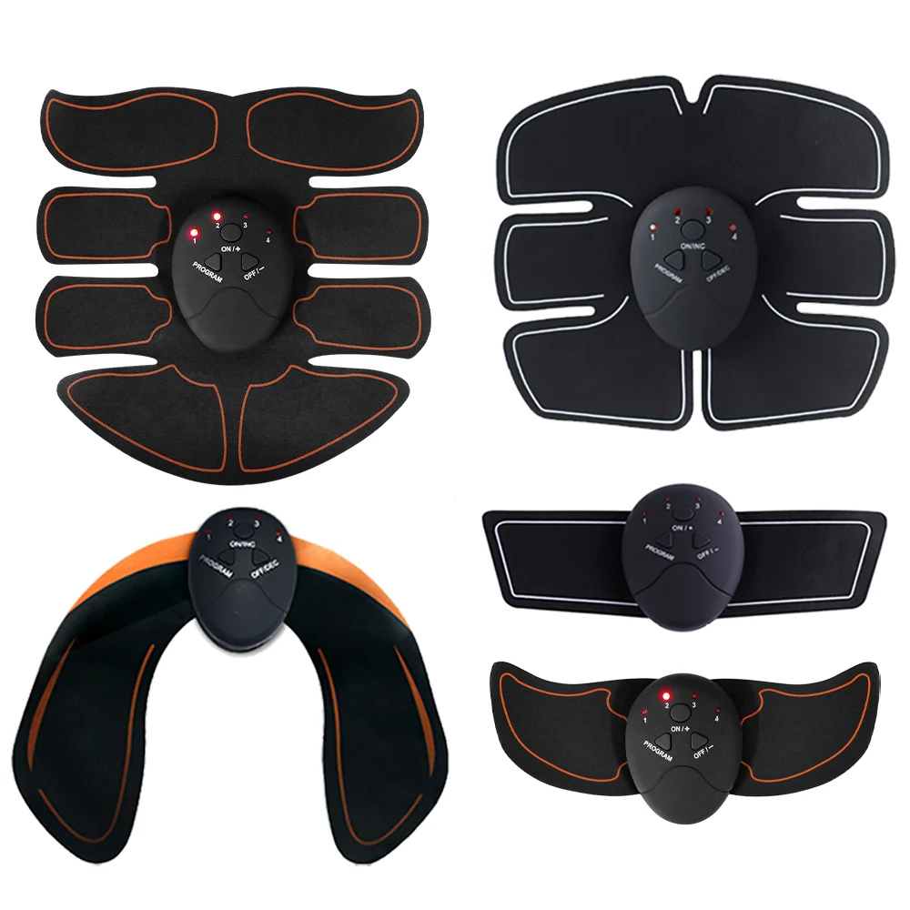 Estimulador Muscular EMS, Masajeador de Músculos Abdominales, Entrenador de Cadera, Fitness, Quemador de Grasa, Aparato para Glúteos, Brazos y Abdomen, Adelgazante