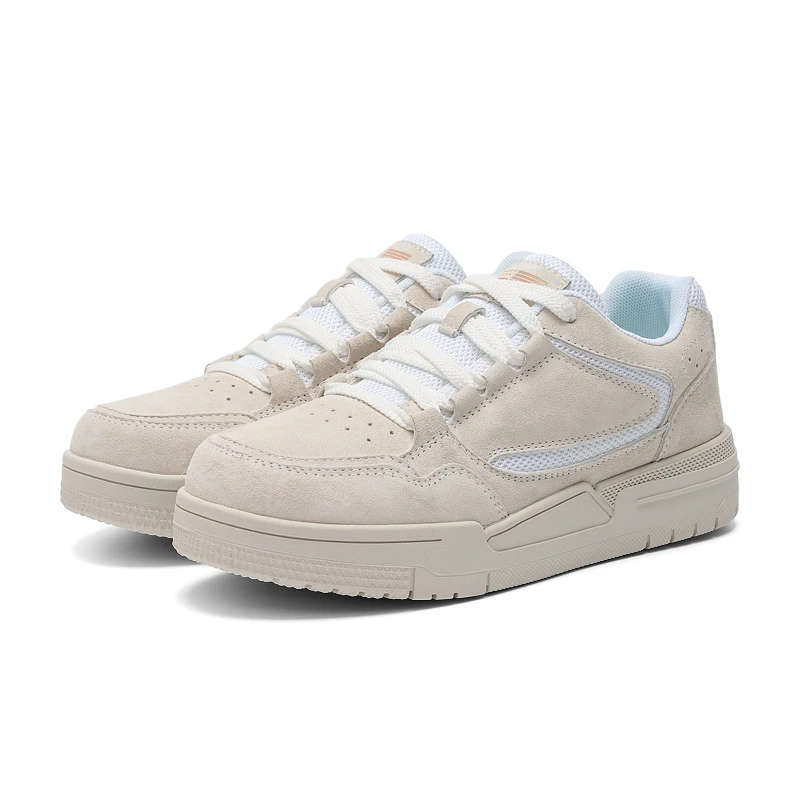 Color Block Spliced Couple Chunky Sneakers, Thick Sole Height Increasing Mesh Breathable Lightweight Street Casual Sports Shoes