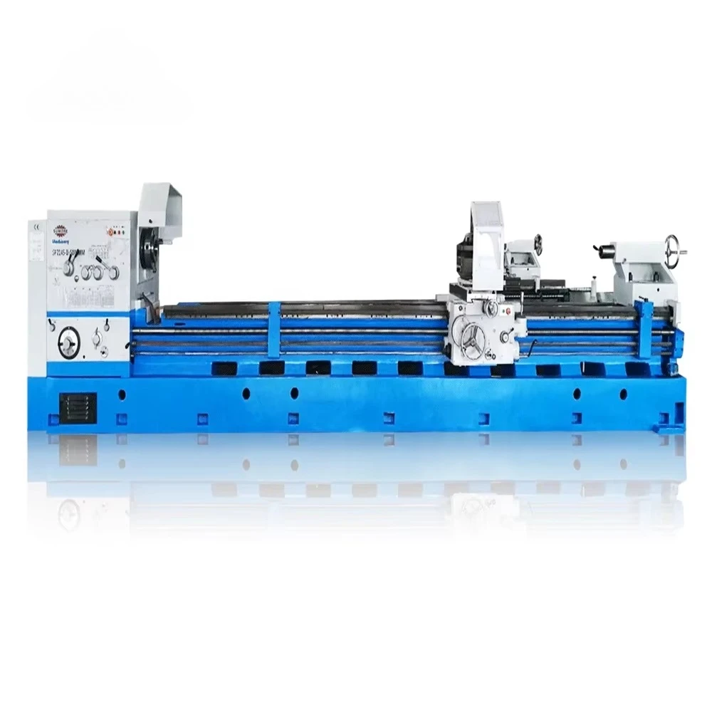 Duty CW6180B/CW6280B Horizontal Manual Lathe Machine 4-Jaw Chuck Lathe Machine for Metal Manual Lathe