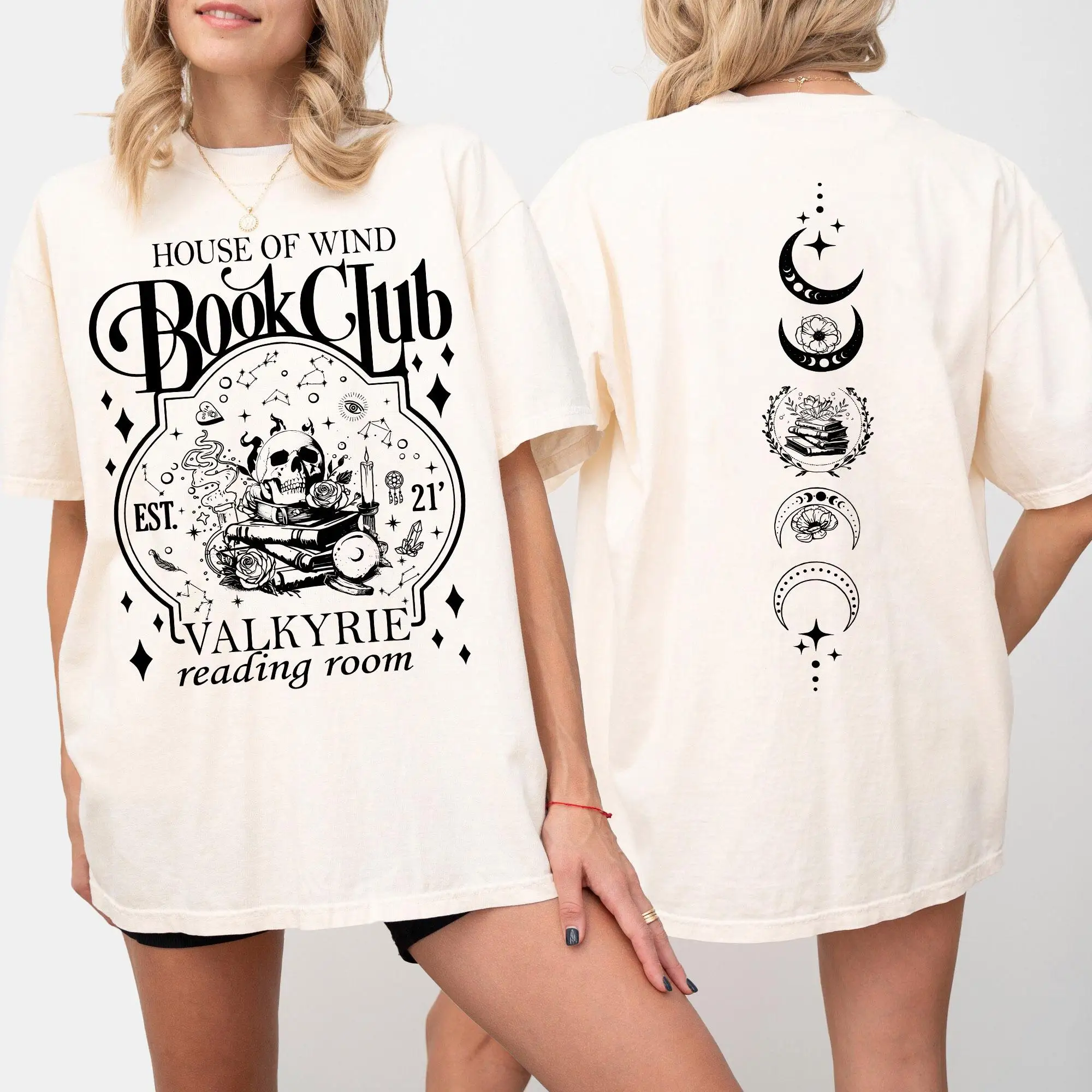 House Of Wind Book Club Acotar Shirt, Valkyrie Reading Room, Night Court Shirt
