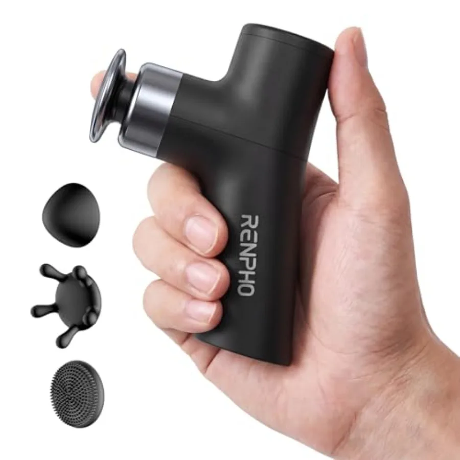 

Микро-массажер Micro One Super Mini для женщин, портативный дорожный массажер для снятия мышечного напряжения, одобренный FSA, 4-скоростной перкуссионный массажер G