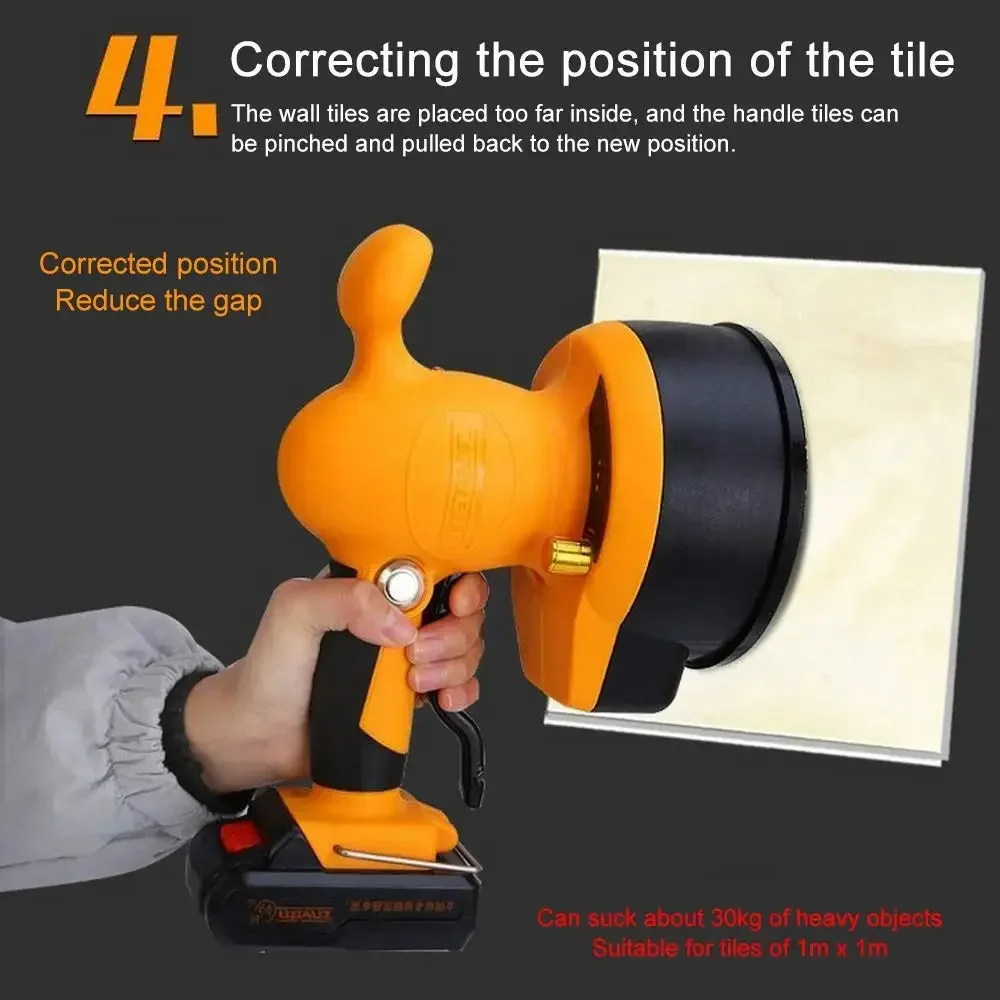 Suction Cups To Level Tiles  Construction Tools Tile Vibrator Leveling Tools Measuring Tool Tiling Laying Machine