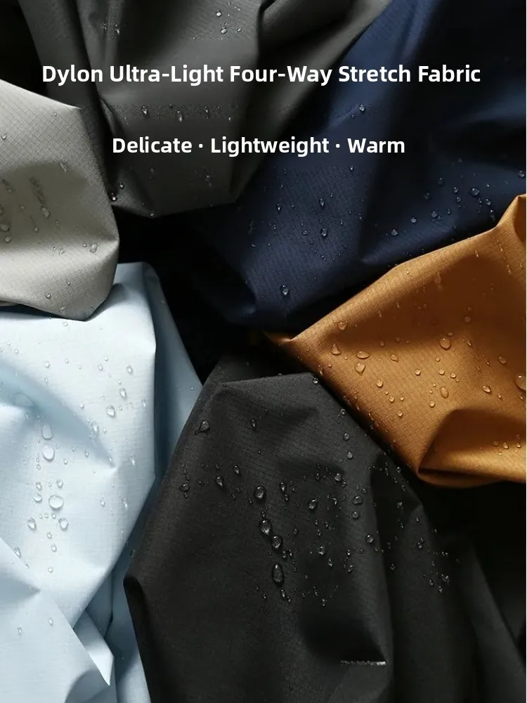 سترة قطنية دافئة 'بيرد' خفيفة الوزن للأنشطة الخارجية، مبطنة بالقطن مع غطاء للرأس، بديل للريش، مضادة للبرد والرياح، أزياء رياض...