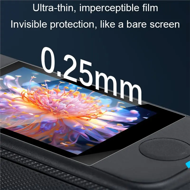 AAAEL-High Clarity Scratch-Resistant Screen Protector For X4AIR- Essential Accessory For Action Video Cameras