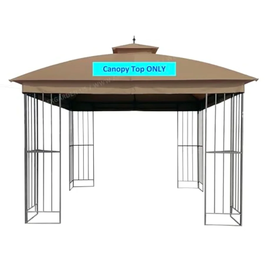 Replacements for Style Selections 10 Feet x 10 Feet Brown Metal Square Semi- Gazebo Model TPGAZ9116/ TPGAZ9116-ABD/ TPGAZ9126/