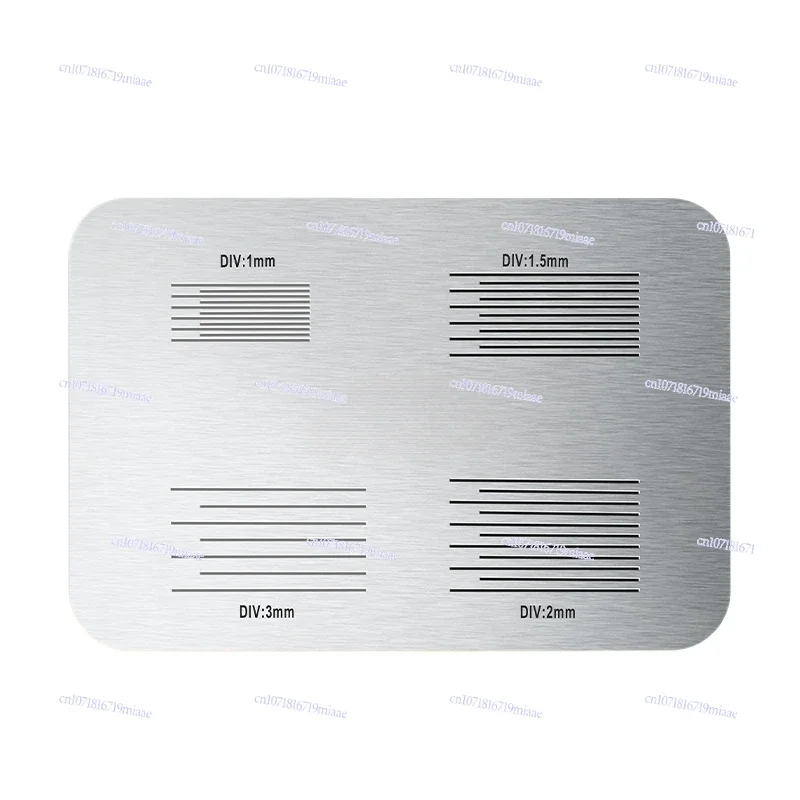 Hundred Grid Knife Hundred Grid Test Board Hundred Grid Board 1MM Paint Film Adhesion Test Instrument Guide Board Scratch