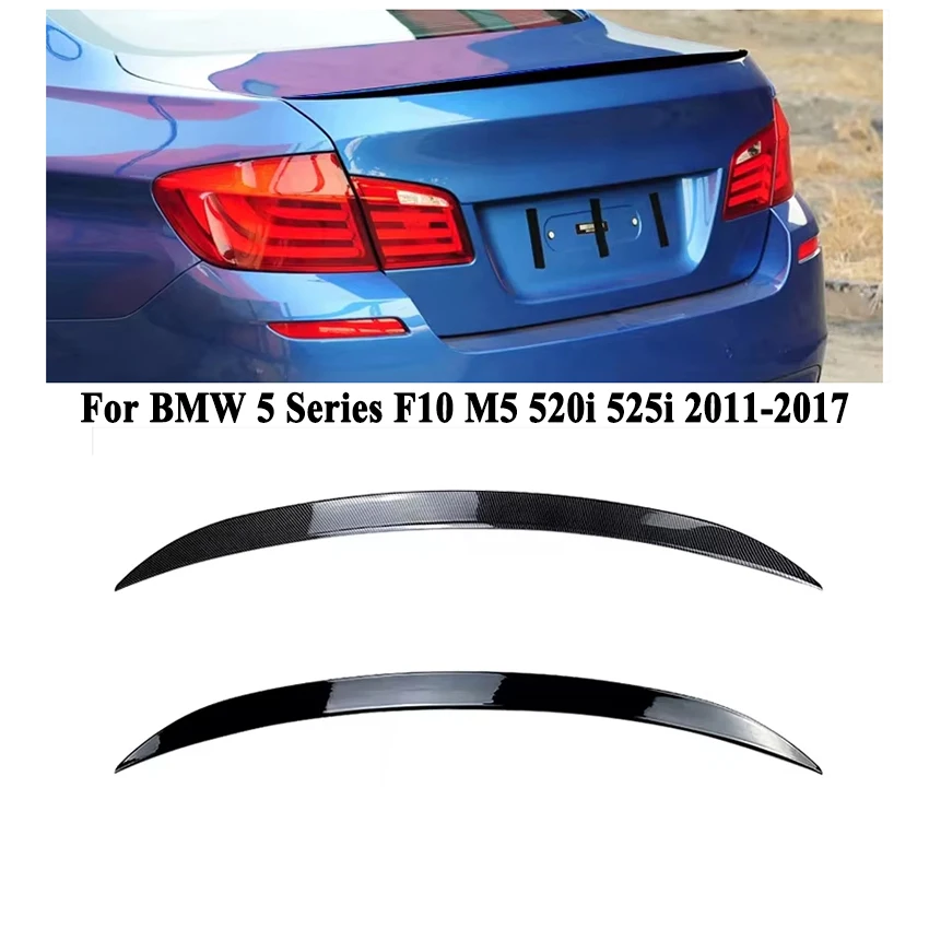 

Car Rear Trunk Roof Spoiler for BMW 5 Series F10 520i 525i 2011-2017 M5 Style Tail Wing Diffuser Modification Aftermarket Parts