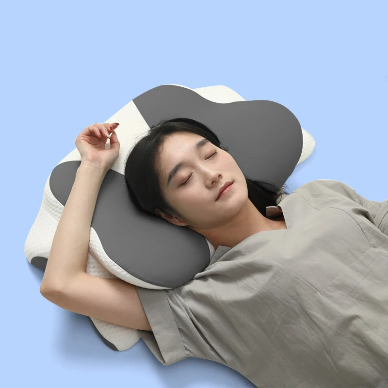 2024 New Ergonomic Memory Foam Cervical Pillow-Neck And Shoulder Support Adjustable For Side Back Stomach Sleepers Memory Cotton