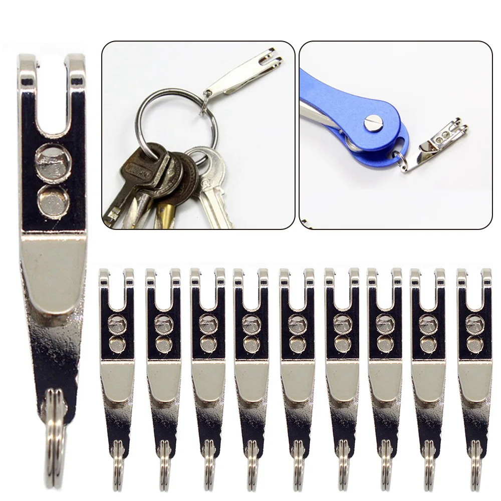 Кольцо для ключей с застежкой на открытом воздухе, подвесная пряжка с крючком, быстросъемная EDC сумка, подвесной зажим с кольцом, инструменты для кемпинга Quicklink