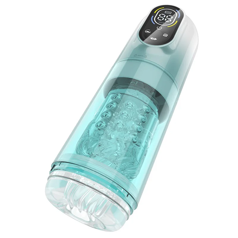 IPX7 Waterproof Male Masturbator Automatic Telescopic Rotating Vibration Sucking Tongue Licking Blowjob Masturbation Cup Sex Toy