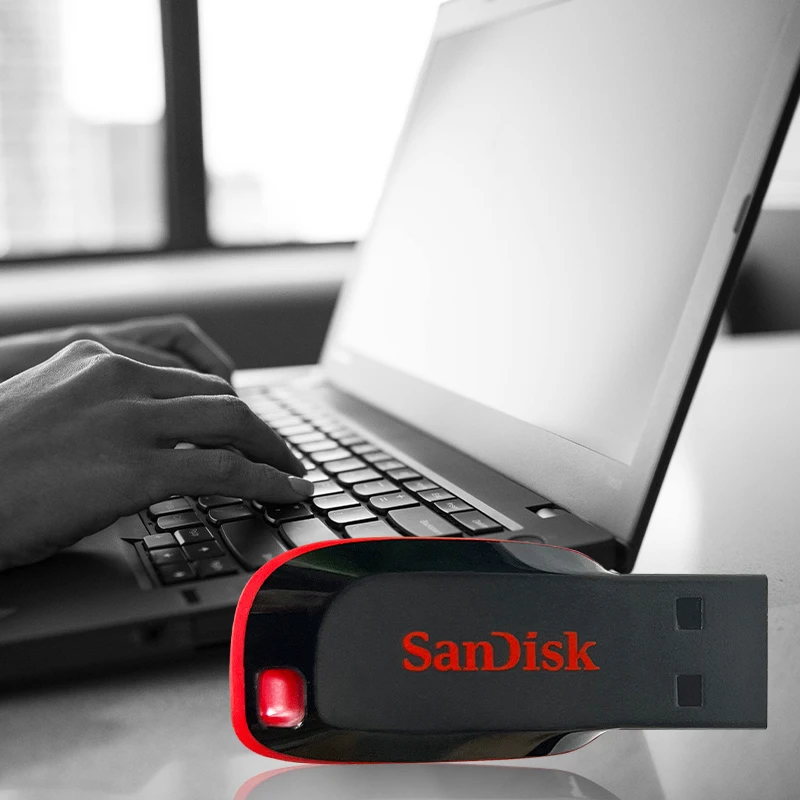 SanDisk كروزر بليد محرك فلاش USB USB 2.0 محرك القلم 128 جيجابايت 64 جيجابايت 32 جيجابايت 16 جيجابايت ذاكرة عصا تخزين فلاش يو القرص للكمبيوتر