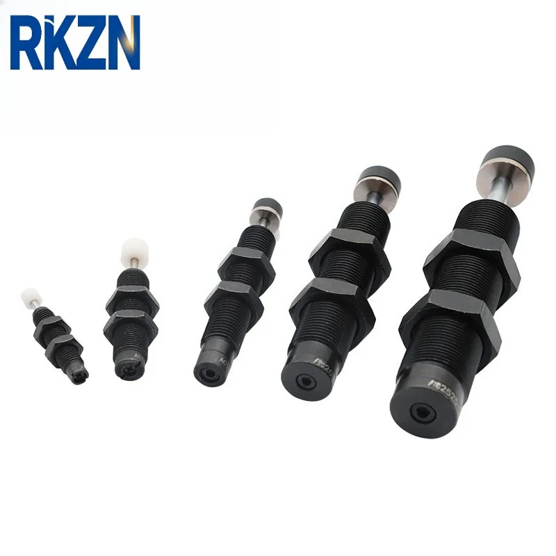 Hydraulic Shock Absorber Oil Pressure Damper 6/8/10/16/20/25/50mm Stroke for Pneumatic Cylinder Motion Control