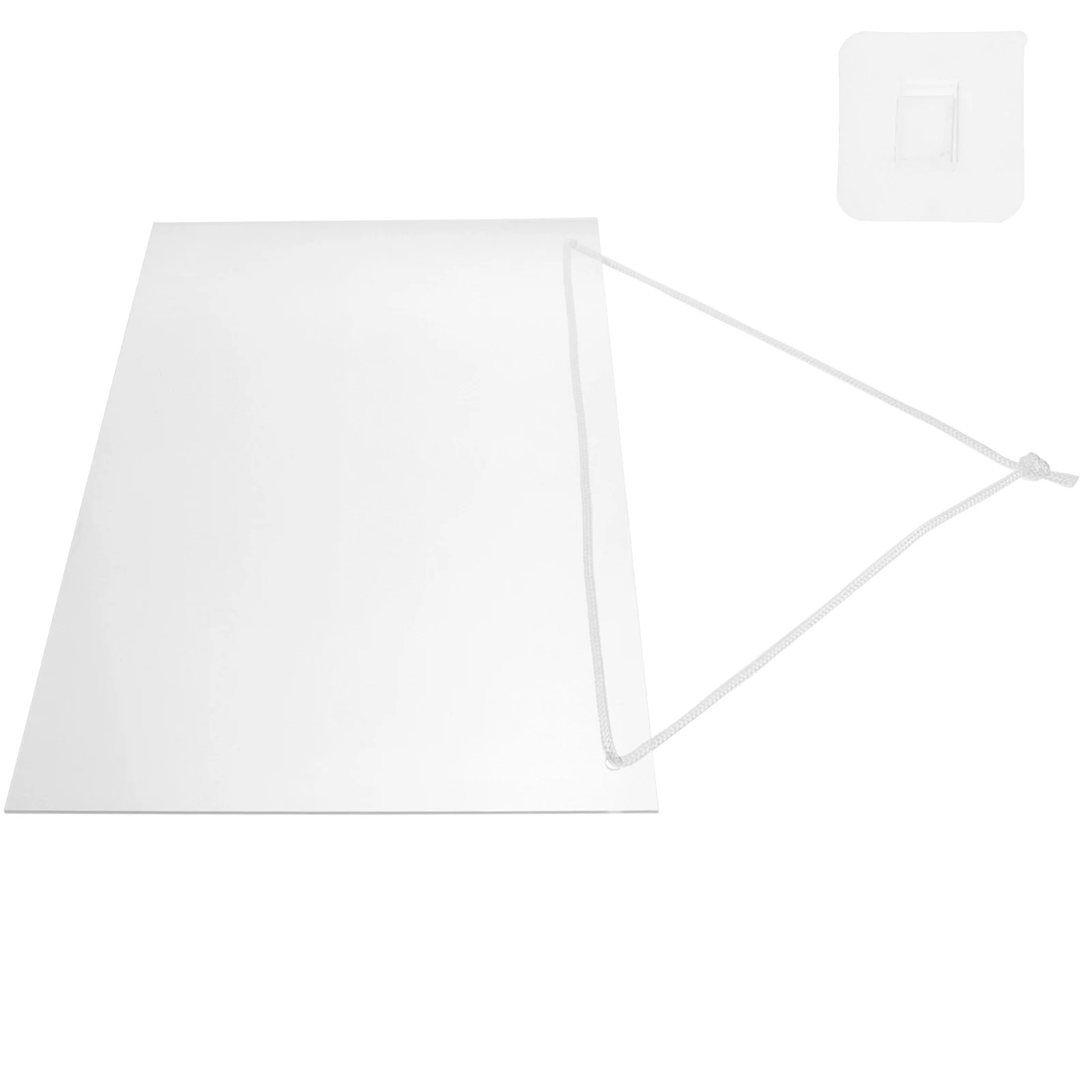 

Note Board Notice Boards for Home Rewritable Message Clear Memo Hanging Writing Acrylic Office