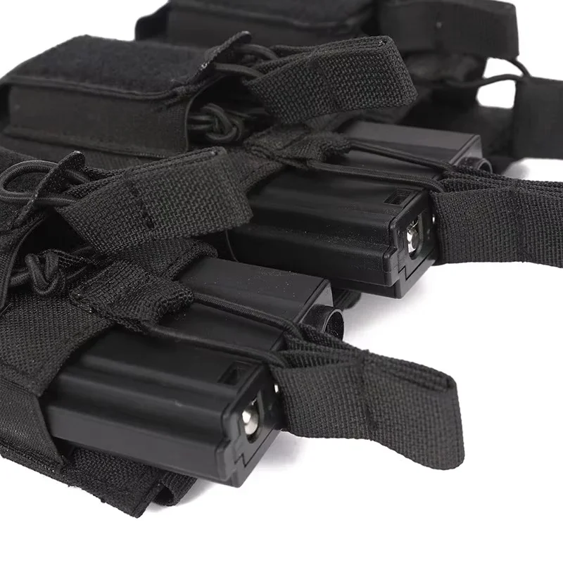 Outdoor sport Hunting Triple/Single Package Molle system accessory M4 M14 M16 AK AR GL universal magazine