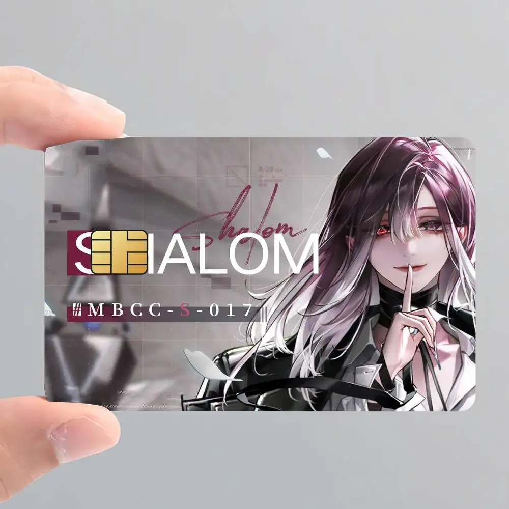 Shalom Path to Nowhere Poster Credit Card Skin Stickers for Bank Access Protective Film Cover Sticker Surprise Gift