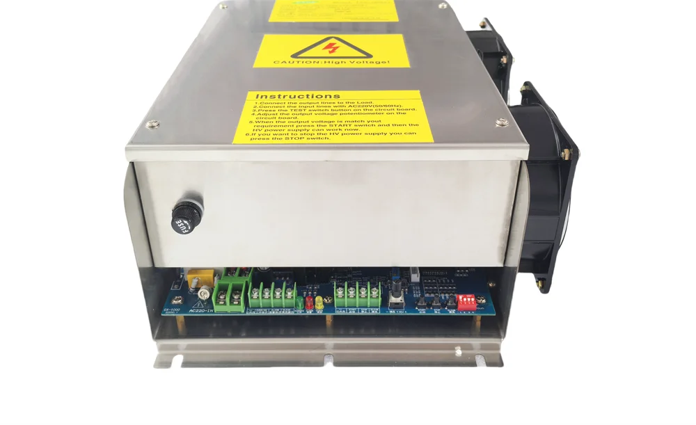 High Voltage Power Supply   5KV - 20KV CX-1000A 1000W Negative Voltage  Plasma    ,Electrostatic Ionization   , Spraying ,