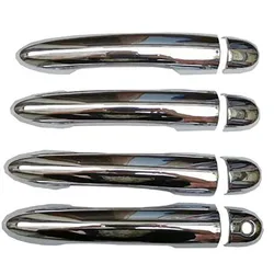 Door Handle Cover fit for Renault Clio 3 Iii Mk3 Plastic ABS Chrome Trim Auto Accessories Handles Covers 8 Pcs