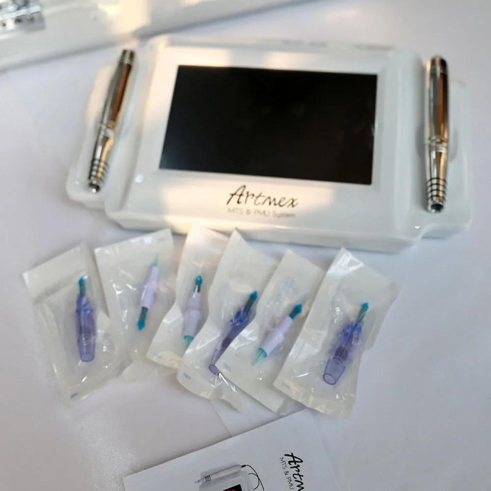 Artmex V8 Digital Permanent Makeup Tattoo Machine Professional Derma Microblading Pen Portable Semi Permanent Makeup Device