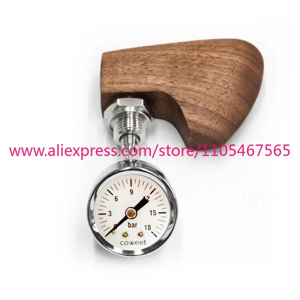 1PCS E61 limited viewership of valve regulating water flow rocket Aibo variable flow walnut dial pressure gauge off
