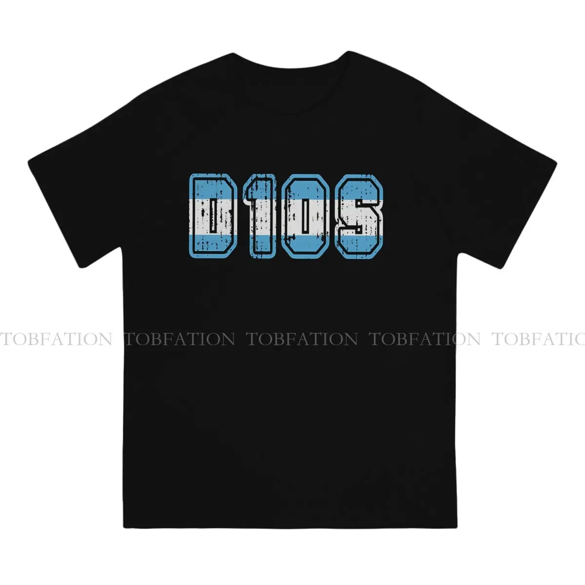 Maradona Crewneck TShirts Dios Print Men\'s T Shirt Funny Clothing