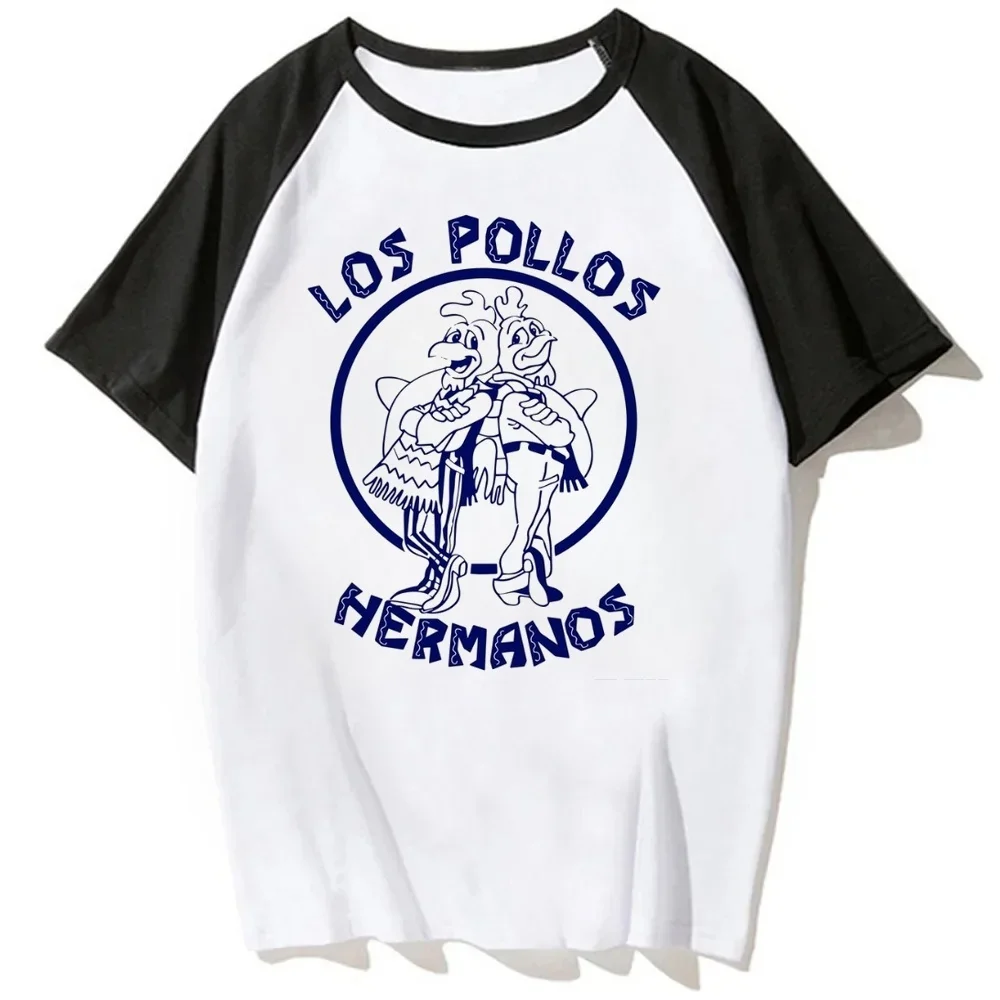 Breaking Bad Los Pollos Hermanos t shirt shoujo manga jojifuku dollette goth kawaii shirt cheap kawaii japan harajuku meme