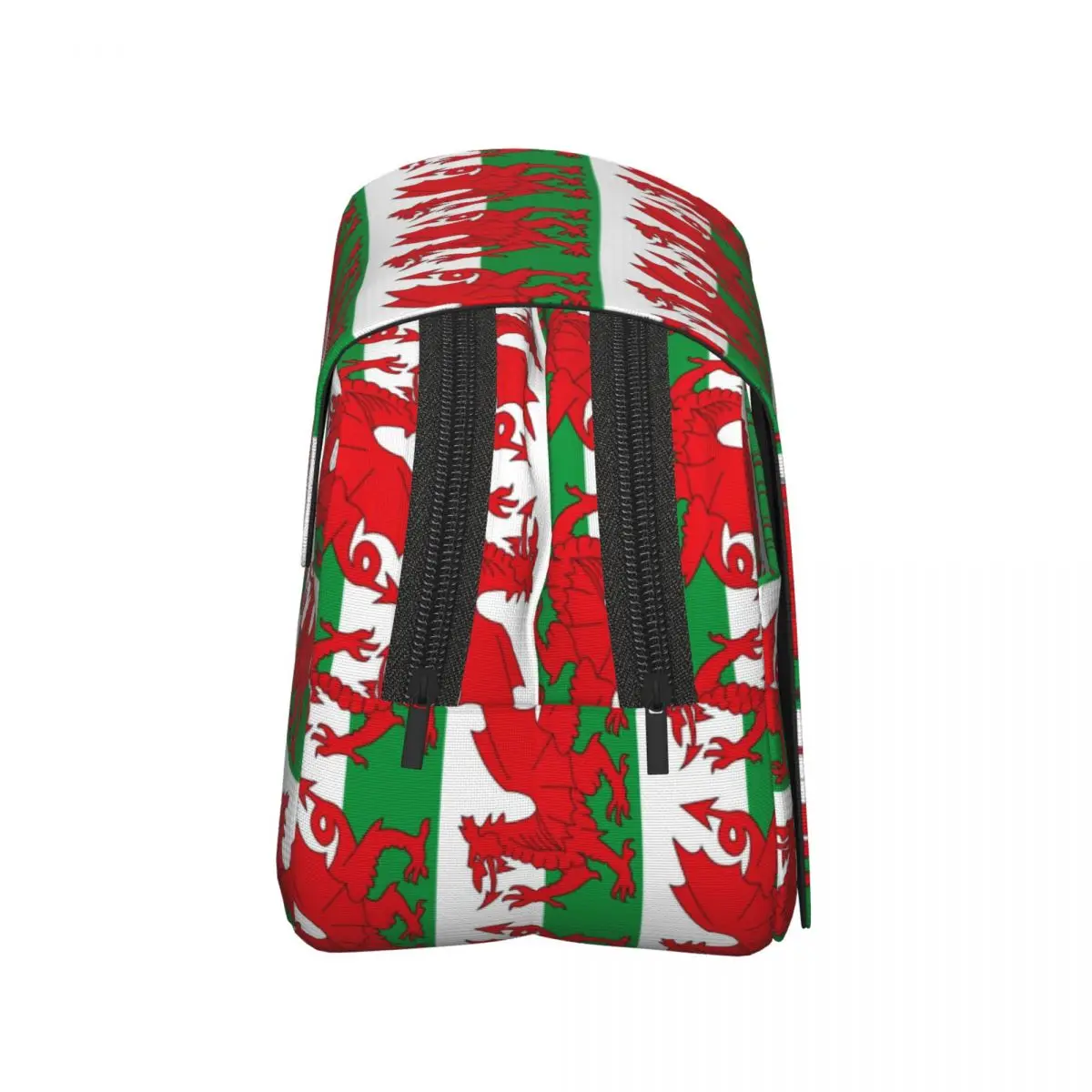 Flag Of Wales Welsh Dragon Pencil Case Pen Holder Hard Shell Leather Big Capacity Pen Box Pencil Bag for Students Gifts