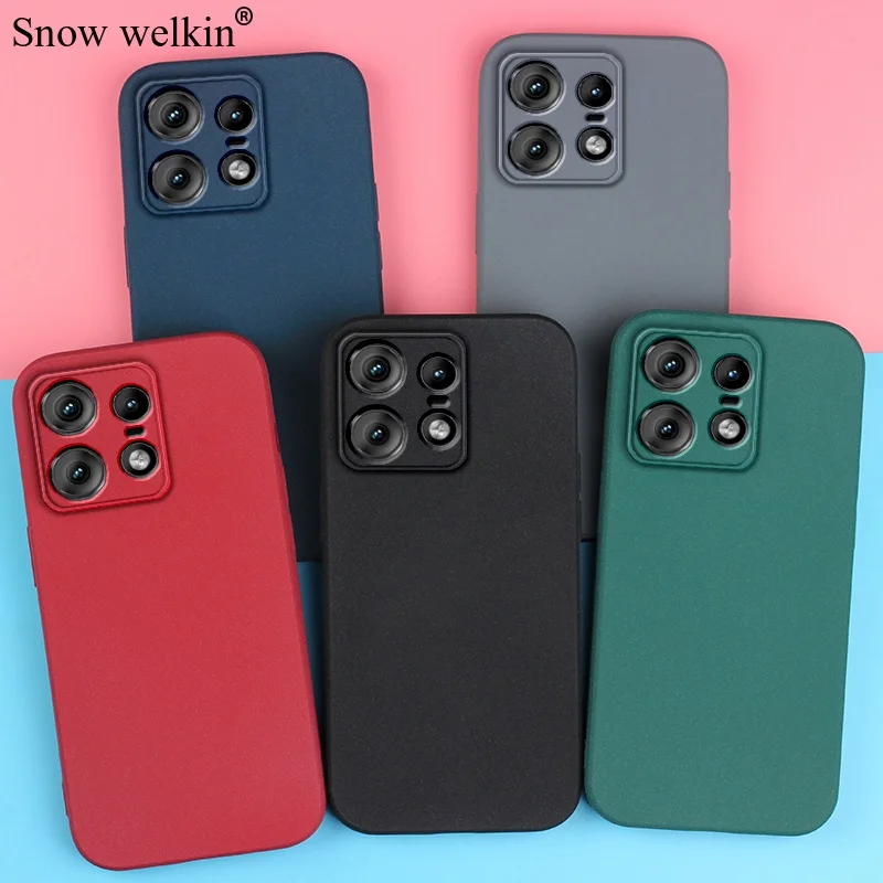 

Для Moto S50 Neo Sand Matte Soft TPU Полностью защитный противоударный чехол для Motorola Edge 50 Fusion 50S Pro X50 Ultra Чехол для телефона