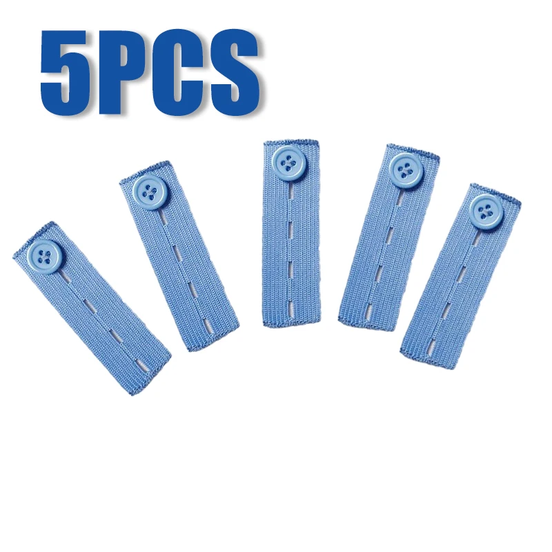 1/5PC Elastische Taille Extender Gürtel Praktische Taille Verlängerung Schnalle Für Schwangere Frauen Männer Frauen Jeans Verstellbarer Bund