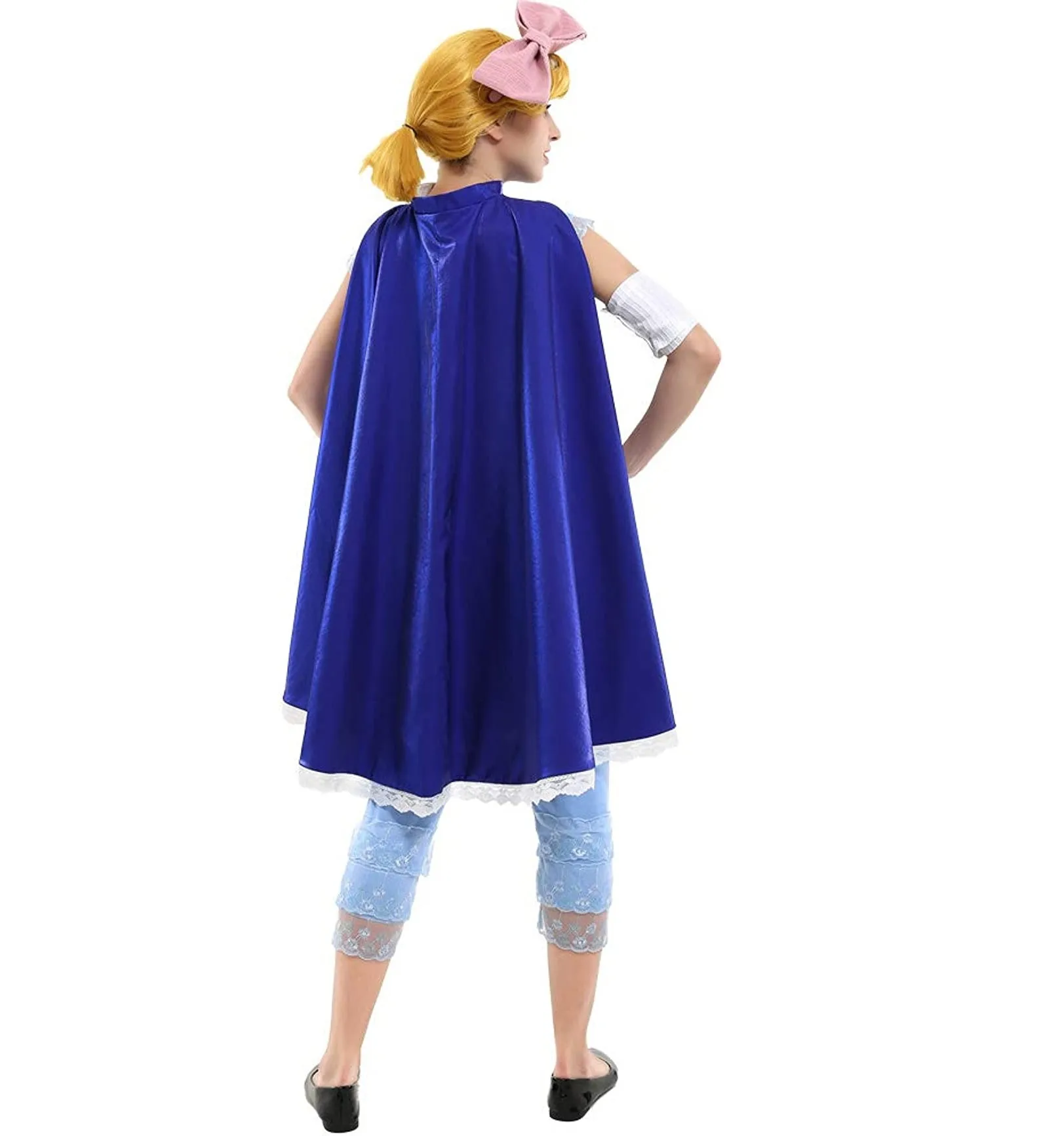 Damen Anime Kostüm Top Hosen Umhang und Accessoires für Prinzessin Cosplay