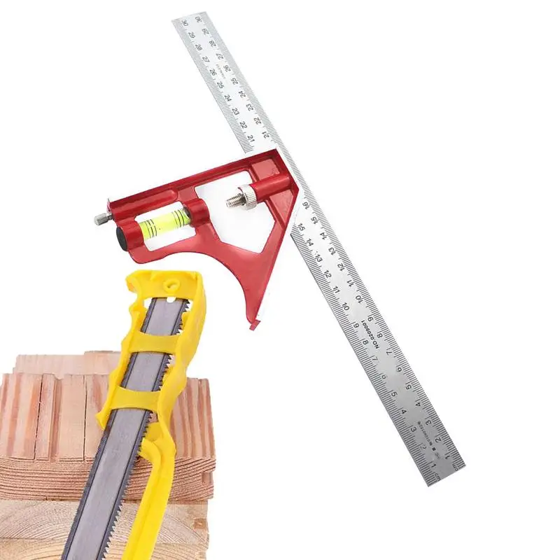 Carpenter Square Tool Carpenter Mobile Angle Measurement Ruler Tool Portable Sliding Square Ruler Measure Tool For Carpentry