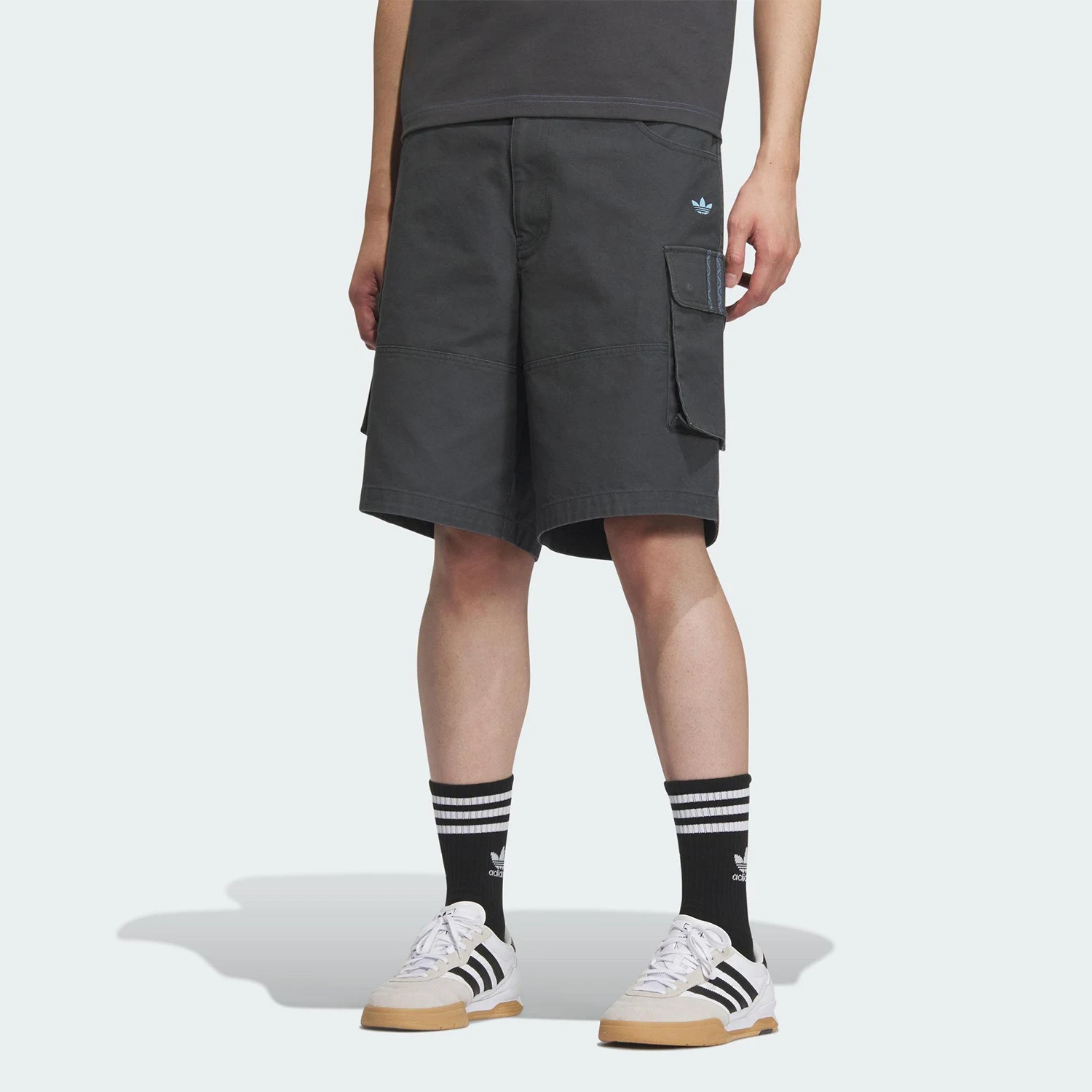 

Adidas Originals Men's Sport Woven Cargo Loose Shorts KC1435