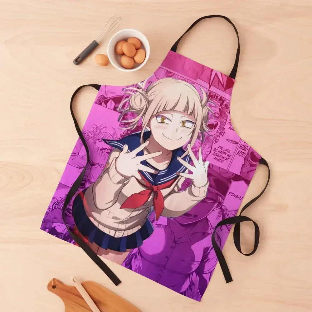 

Фартук Himiko Toga Manga для женщин, водонепроницаемая женская домашняя одежда, фартук