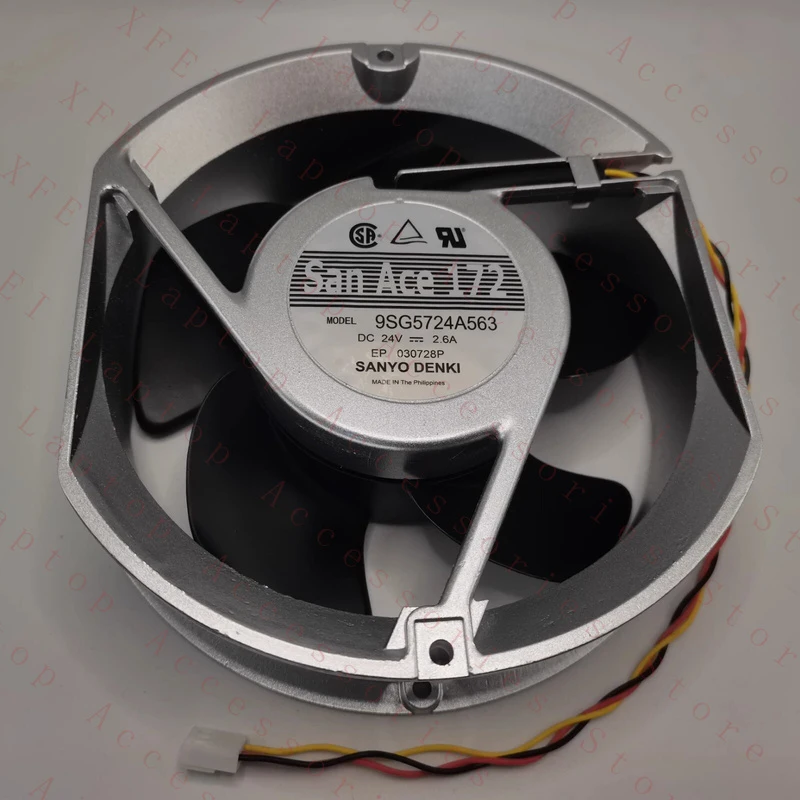 D  FOR SANYO 9SG5724A563 DC24V 2.6A 17251 Axial Cooling Fan