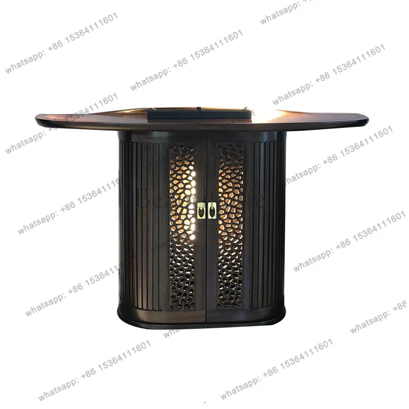 

New Chinese-style solid wood porch table simple side cabinet decorative strip table