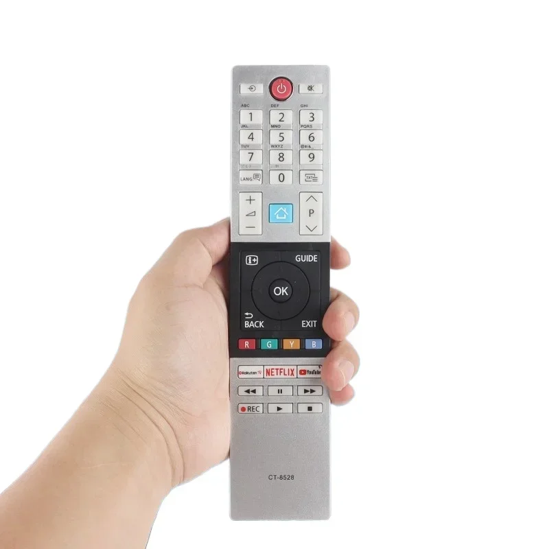 CT-8528 CT8528 Remote Control Suitable for Toshiba TV 24D2863DB 24D3863DB Replacement Controller with Netflix YouTube Rakuten