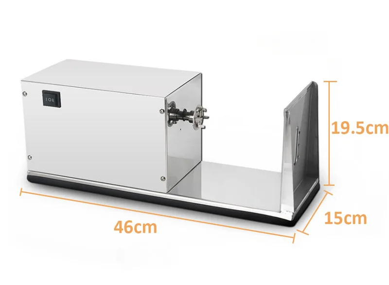 Roestvrijstalen Gedraaide Aardappel Chip Toren Machine Tornado Aardappelsnijmachine Spiraal Aardappel Snijmachine 110/220V