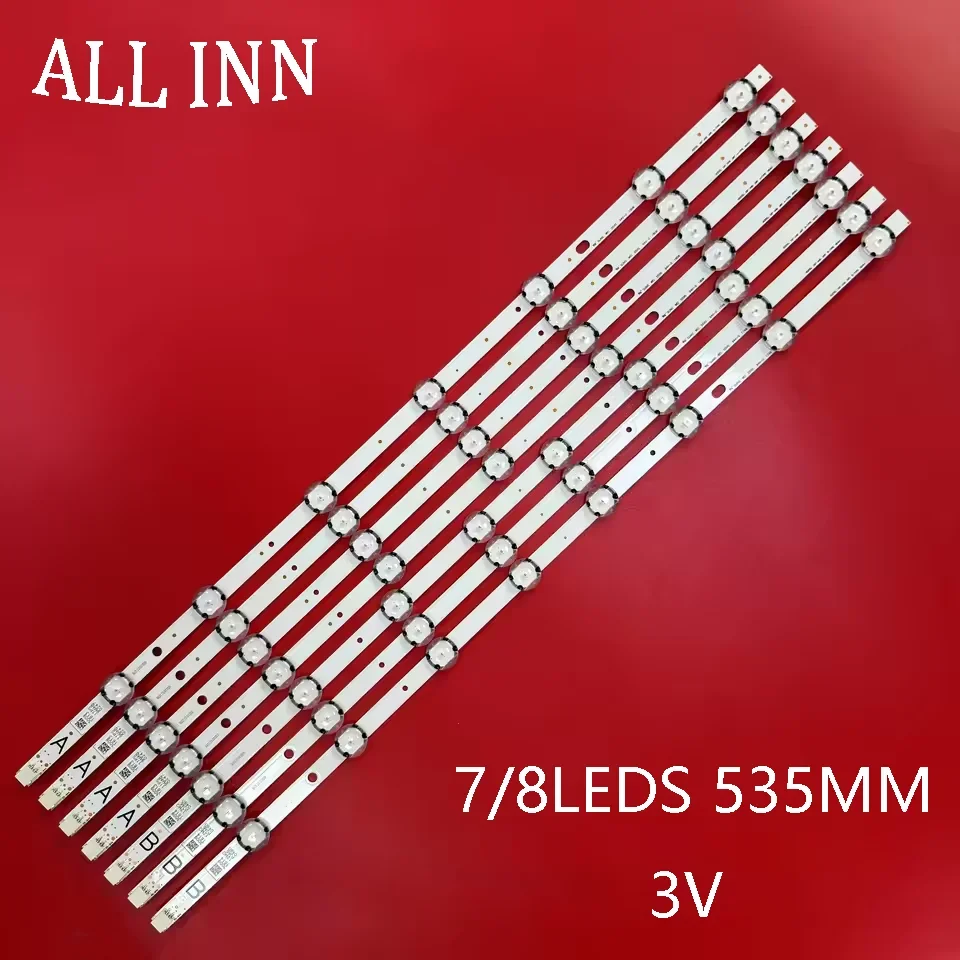 

LED backlight for Hitachi tv 55 4k 55U6663DB 55U6663DB LT-55C760 LT-55C860 LT-55C870 L55UE17 SVV550AK7_UHD_7LED_B