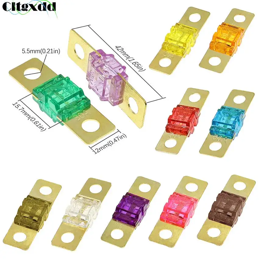 

ANS Bolt Type Car FUSE 20A 30A 40A 50A 60A 70A 80A 100A 125A 150A 175A Stud Car Fuses New Energy Vehicle Stereo Audio AFS Fuse