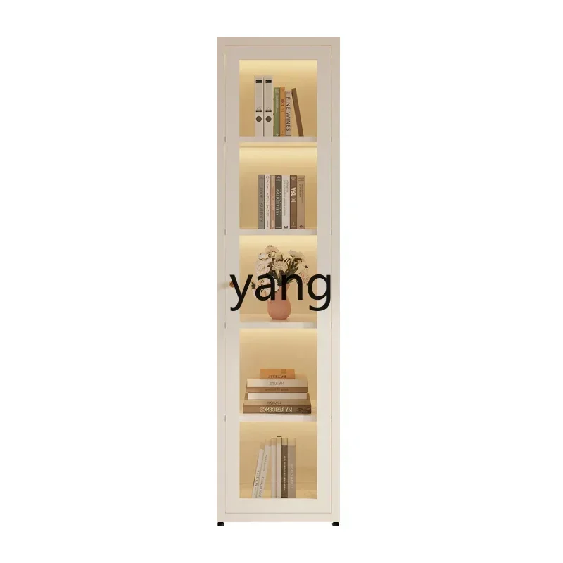 LM bookshelf shelf floor-to-ceiling living room narrow slit storage shelf multi-layer crevice cabinet