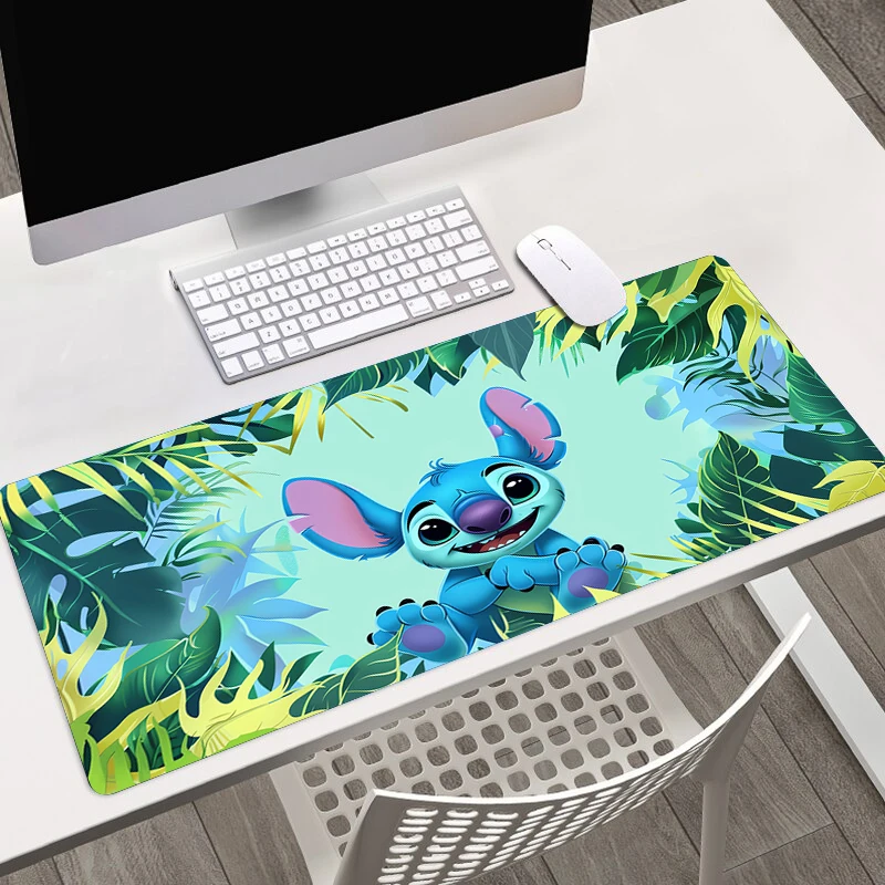 Large Mousepad XXL Cute Stitch Mouse Pad Keyboard Gaming Accessories Mouse Mats Game Office Computer PC Gamer Laptop Desk Mat