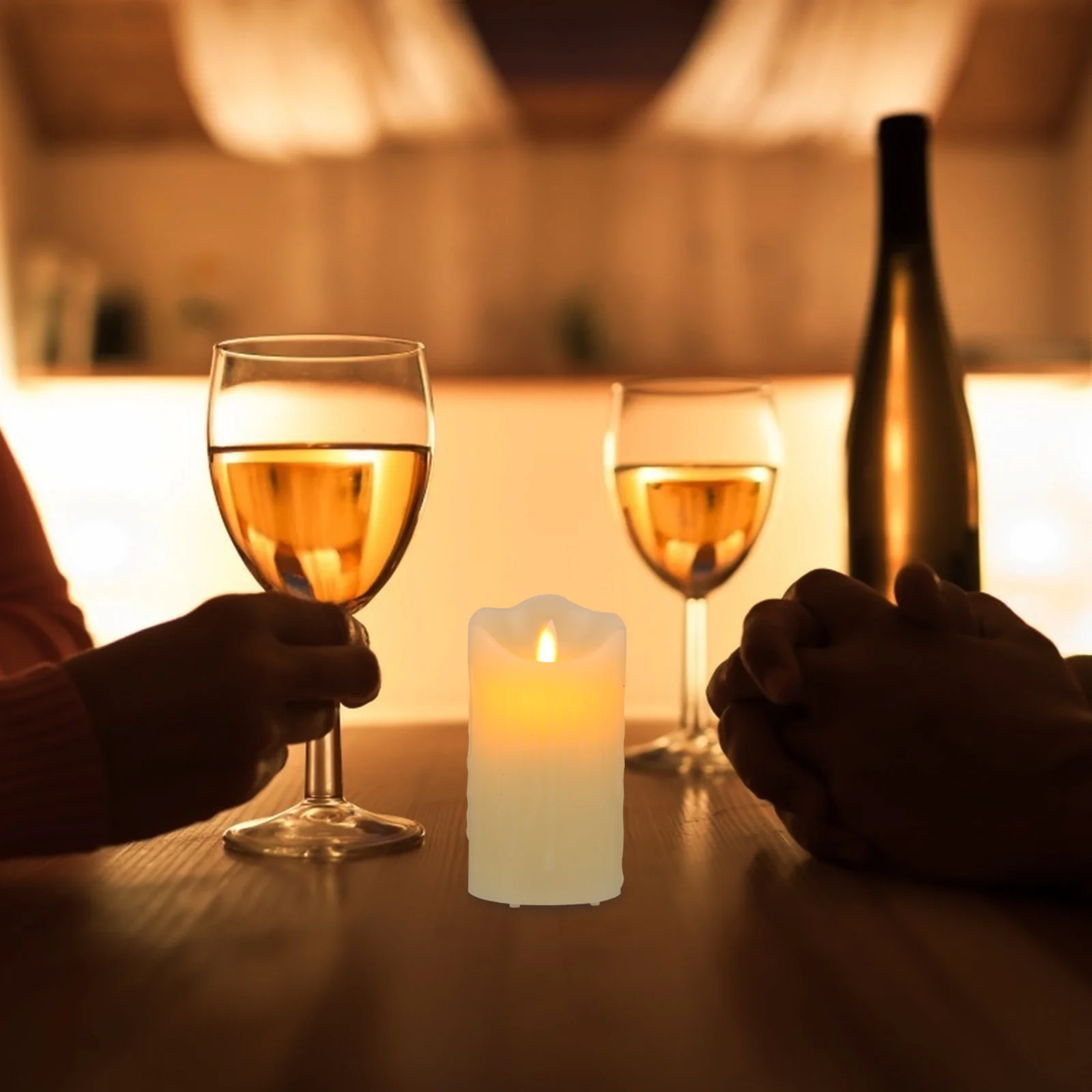 Lámpara de lágrima con Control remoto, luz LED de simulación, decoración para fiestas y festivales, atmósfera de atenuación