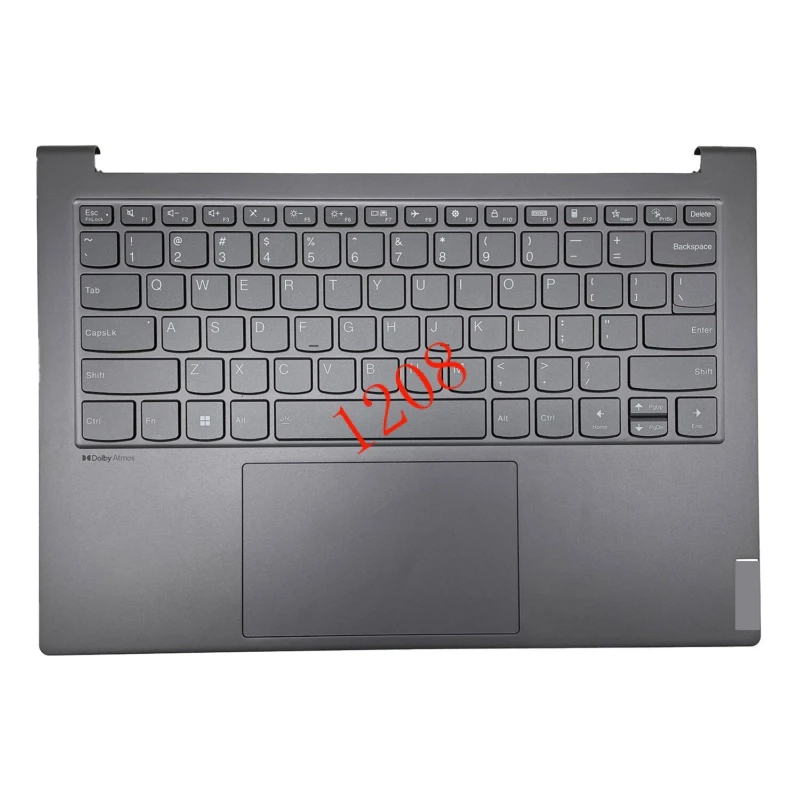 

Новая Серая клавиатура с подсветкой для рук 5cb1h82621 для Lenovo indapad slim 7 14iap7