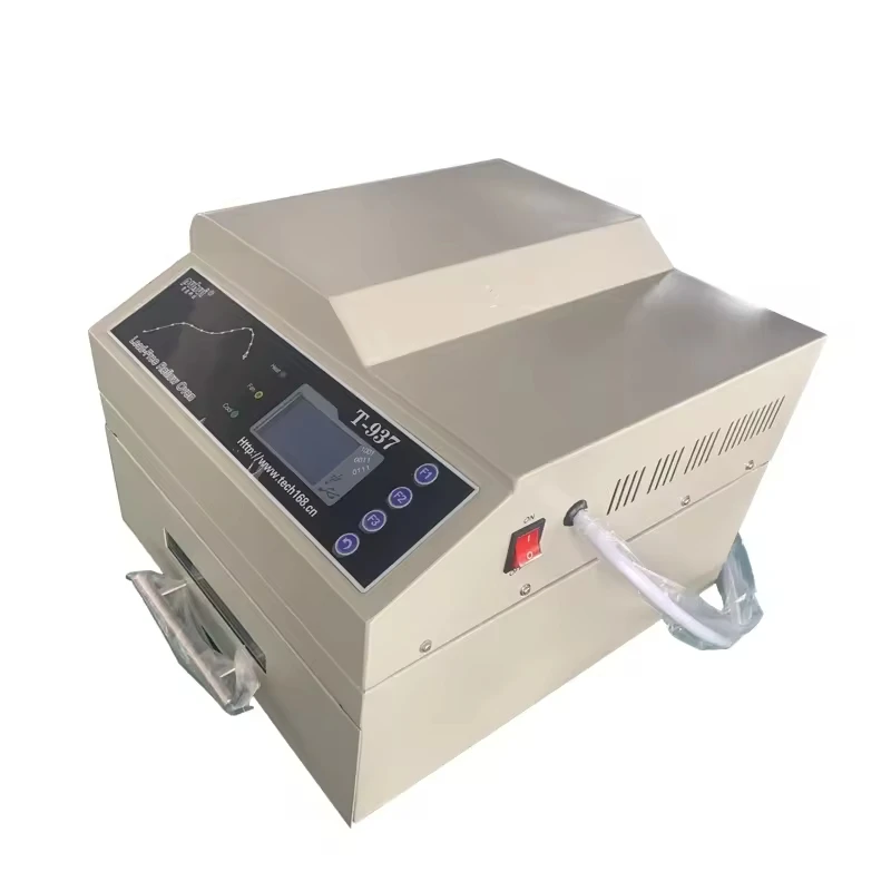 PUHUI Authorized T-937 Desktop Leadfree Reflow Oven Infrared IC Heater T937 Reflow Solder Oven BGA SMD SMT Rework Station T 937