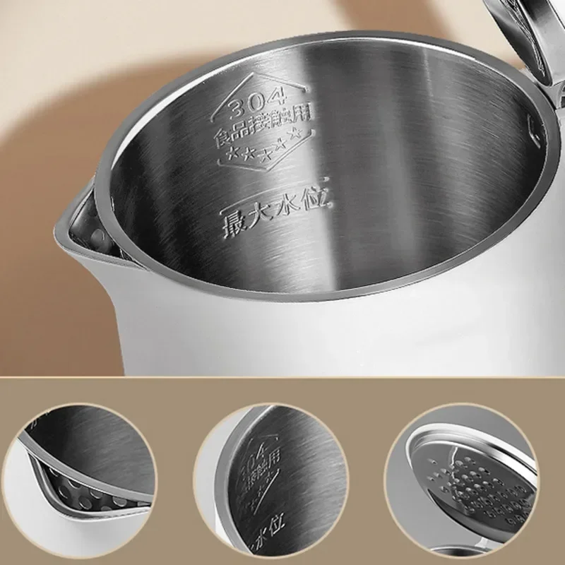 المحمولة غلاية ماء كهربائية صغيرة إبريق كهربائي لغلي المياه السفر المتكاملة التلقائي السلطة قبالة الحرارية غلاية كهربائية إبريق