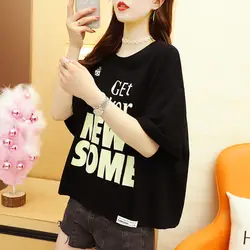 Pink Crop Top Aesthetic Aesthetic T Shirt Women's T-shirt for Summer Pulovers Short Sleeve Graphic Casual Korean Anime Clothes