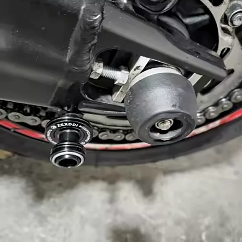 Für YAMAHA MT09 MT03 MT10 2025 2026 2027 MT 09 03 10 25 FZ6 FZ8 FZ25 Motorradzubehör Schwingenspulen Slider Ständerhalterungen – Detail 3