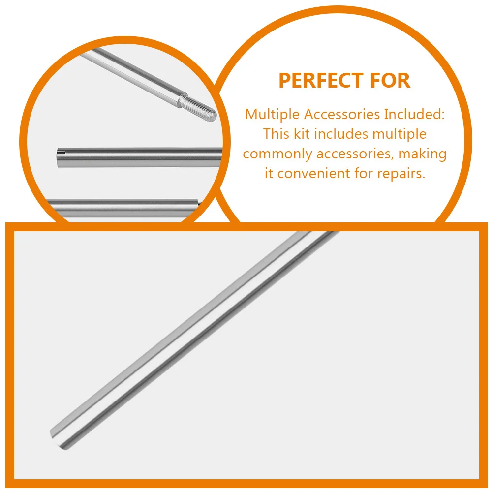 

1Set Black Clarinet Repair Kit Saxophone Roller Solid Metal Accessories for Bass Sax Maintenance Saxophone Roller