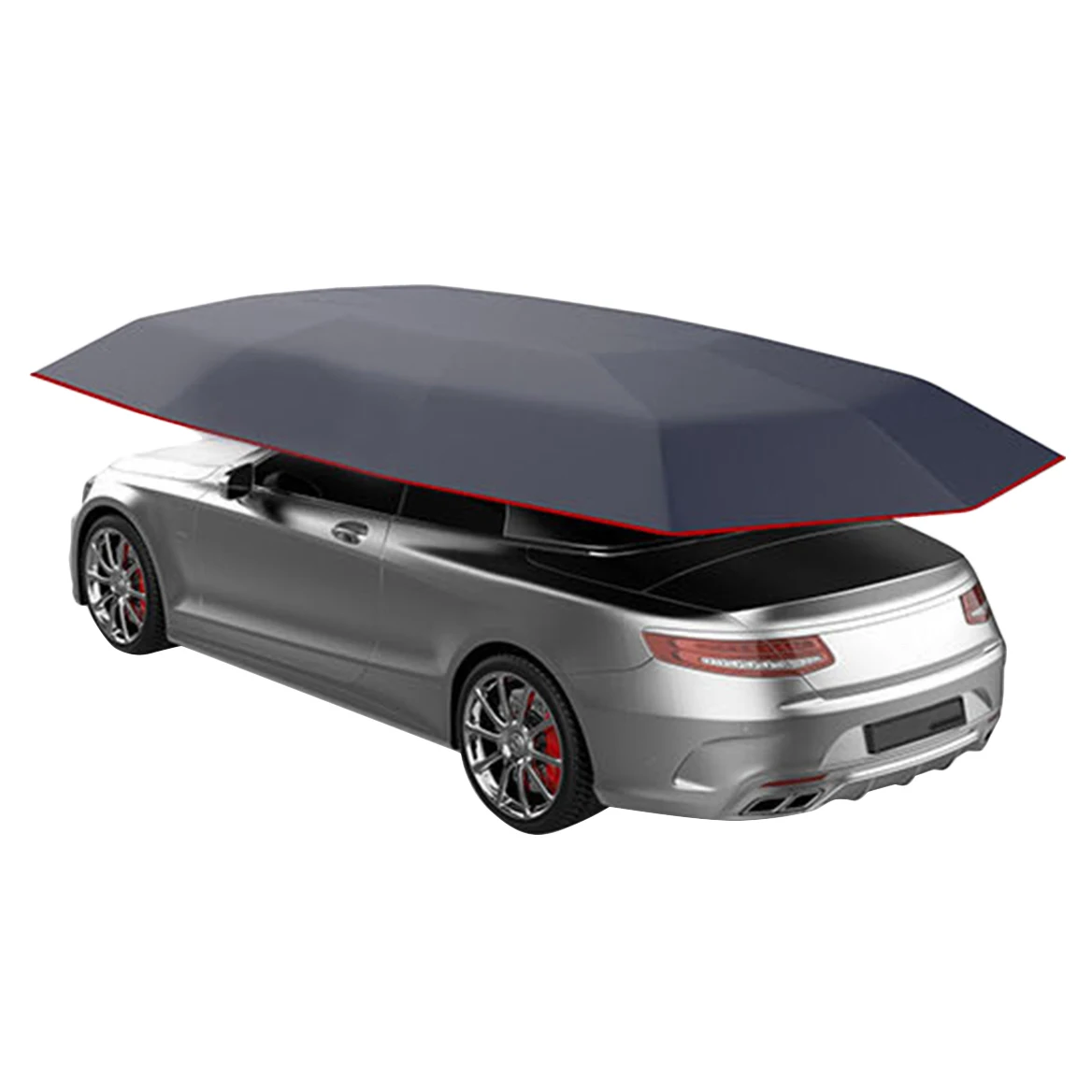 Universal Car Sun Shade Umbrella Cover Tent Cloth Uv Protect Waterproof 4.2 x 2.1M